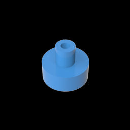 GDS-1291 - Tile Round 1 x 1 with Hollow Bar