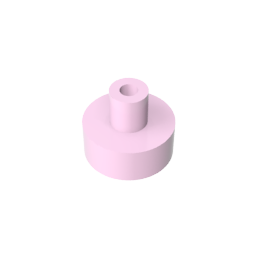 GDS-1291 - Tile Round 1 x 1 with Hollow Bar