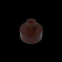 GDS-1291 - Tile Round 1 x 1 with Hollow Bar