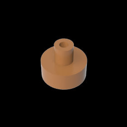 GDS-1291 - Tile Round 1 x 1 with Hollow Bar