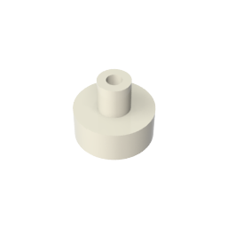 GDS-1291 - Tile Round 1 x 1 with Hollow Bar
