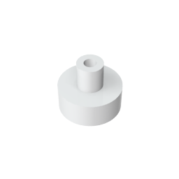 GDS-1291 - Tile Round 1 x 1 with Hollow Bar