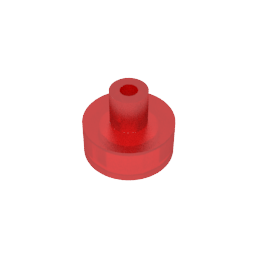 GDS-1291 - Tile Round 1 x 1 with Hollow Bar