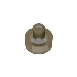 GDS-1291 - Tile Round 1 x 1 with Hollow Bar