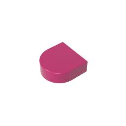 GDS-1292 - Tile 1 x 1 Half Circle