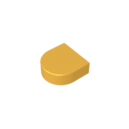 GDS-1292 - Tile 1 x 1 Half Circle