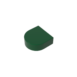 GDS-1292 - Tile 1 x 1 Half Circle