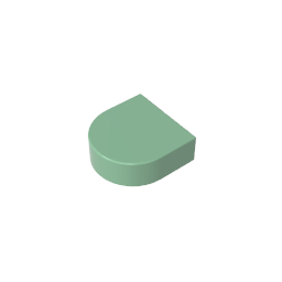 GDS-1292 - Tile 1 x 1 Half Circle