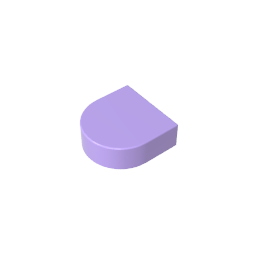 GDS-1292 - Tile 1 x 1 Half Circle