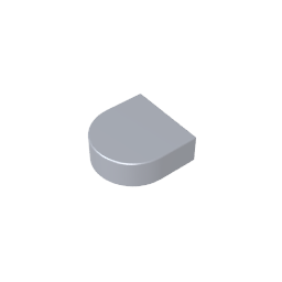 GDS-1292 - Tile 1 x 1 Half Circle
