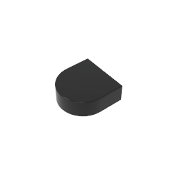 GDS-1292 - Tile 1 x 1 Half Circle
