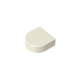 GDS-1292 - Tile 1 x 1 Half Circle
