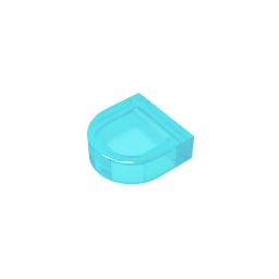 GDS-1292 - Tile 1 x 1 Half Circle