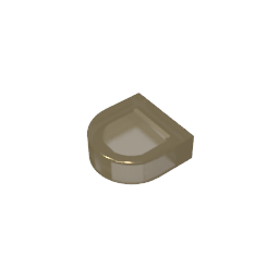 GDS-1292 - Tile 1 x 1 Half Circle