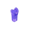 Transparent Bright Bluish Violet 126