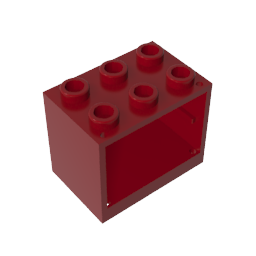 GDS-1299 - Cupboard 2 x 3 x 2 with Solid Studs