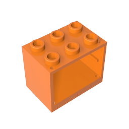 GDS-1299 - Cupboard 2 x 3 x 2 with Solid Studs