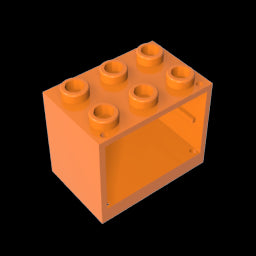 GDS-1299 - Cupboard 2 x 3 x 2 with Solid Studs