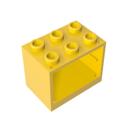 GDS-1299 - Cupboard 2 x 3 x 2 with Solid Studs