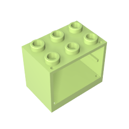 GDS-1299 - Cupboard 2 x 3 x 2 with Solid Studs