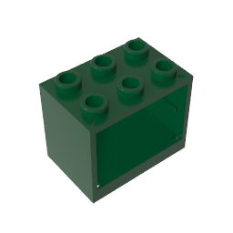 GDS-1299 - Cupboard 2 x 3 x 2 with Solid Studs