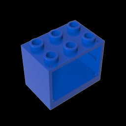 GDS-1299 - Cupboard 2 x 3 x 2 with Solid Studs