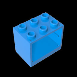 GDS-1299 - Cupboard 2 x 3 x 2 with Solid Studs