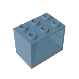 GDS-1299 - Cupboard 2 x 3 x 2 with Solid Studs