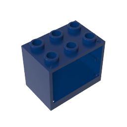 GDS-1299 - Cupboard 2 x 3 x 2 with Solid Studs