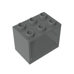 GDS-1299 - Cupboard 2 x 3 x 2 with Solid Studs