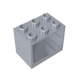 GDS-1299 - Cupboard 2 x 3 x 2 with Solid Studs