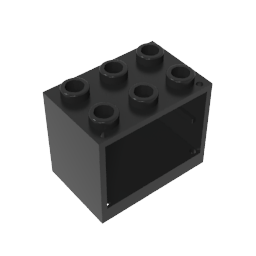 GDS-1299 - Cupboard 2 x 3 x 2 with Solid Studs