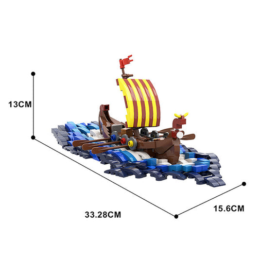 MOC A0393 viking surf boat