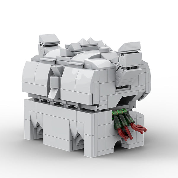 MOC A0813 Zelda Skull Box (Design)