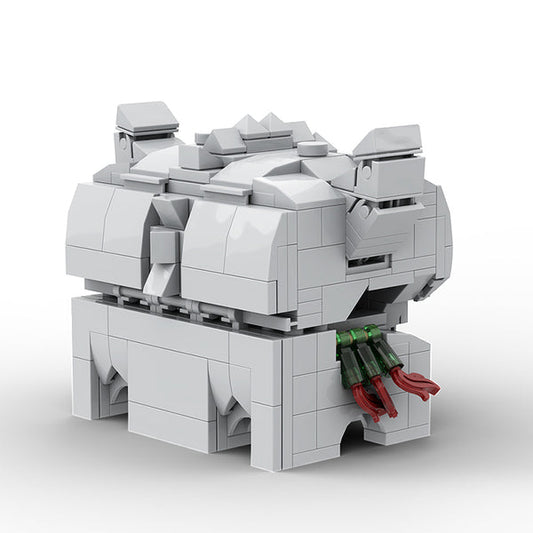 MOC A0813 Zelda Skull Box (Design)