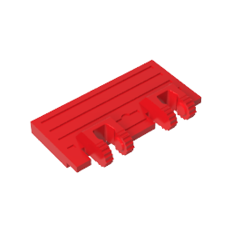 GDS-1306 - Hinge Train Gate 2 x 4 Locking Dual 2 Fingers without Rear Reinforcements