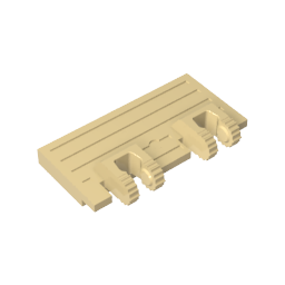 GDS-1306 - Hinge Train Gate 2 x 4 Locking Dual 2 Fingers without Rear Reinforcements