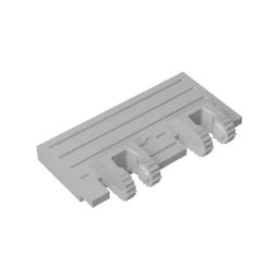 GDS-1306 - Hinge Train Gate 2 x 4 Locking Dual 2 Fingers without Rear Reinforcements
