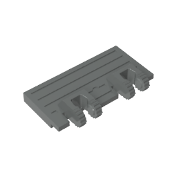 GDS-1306 - Hinge Train Gate 2 x 4 Locking Dual 2 Fingers without Rear Reinforcements