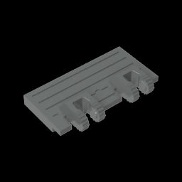 GDS-1306 - Hinge Train Gate 2 x 4 Locking Dual 2 Fingers without Rear Reinforcements