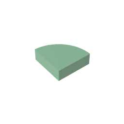 GDS-1307 - Tile Round 1 x 1 Quarter
