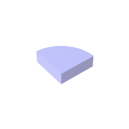 GDS-1307 - Tile Round 1 x 1 Quarter