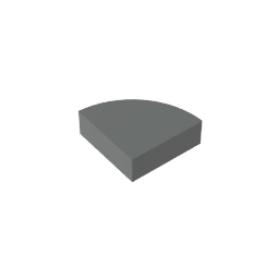 GDS-1307 - Tile Round 1 x 1 Quarter
