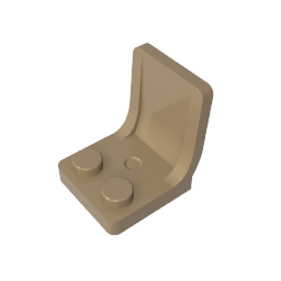 GDS-1308 - Seat / Chair 2 x 2