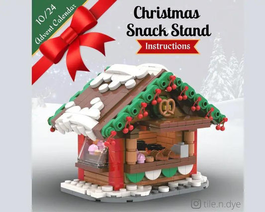 MOC-131415 Christmas Snack Stand - LEGO CHRISTMAS MOC