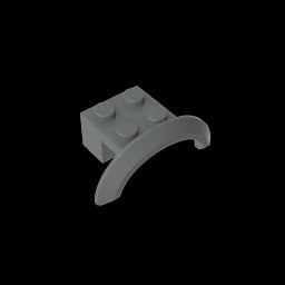 GDS-1319 - Wheel Arch, Mudguard 4 x 2 1/2 x 1