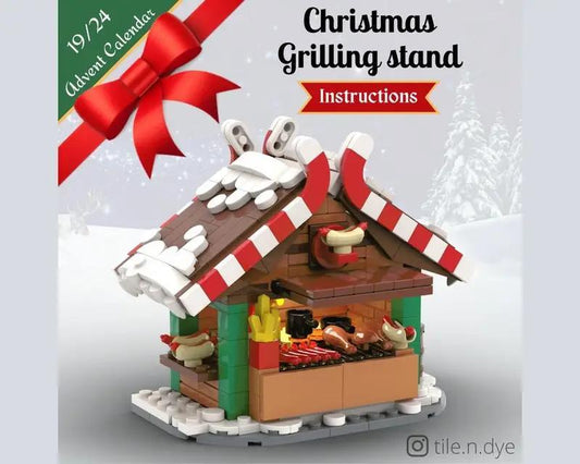 MOC-132331 Christmas Grilling Stand - LEGO CHRISTMAS MOC FREE INSTRUCTIONS