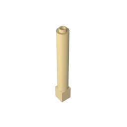 GDS-1326 - Support 1 x 1 x 6 Solid Pillar