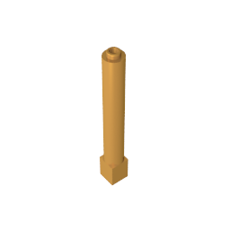 GDS-1326 - Support 1 x 1 x 6 Solid Pillar