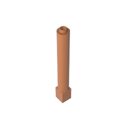 GDS-1326 - Support 1 x 1 x 6 Solid Pillar